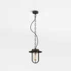 Astro függeszték Montparnasse Pendant IP44 bronz Ø20.5cm mag 132cm