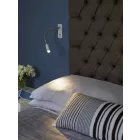 Astro Leo 1295001 fali olvasólámpa króm fém