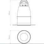 Astro Void 1392016 kültéri mennyezeti led lámpa