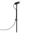 Astro design lámpa Myos IP65 fekete Ø40cm mag 150cm
