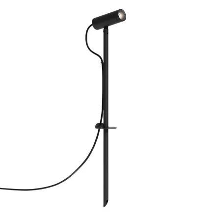 Astro design lámpa Myos IP65 fekete Ø40cm mag 150cm