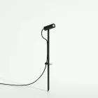 Astro design lámpa Myos IP65 fekete Ø40cm mag 150cm