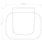 Astro design lámpa Aquina Ceiling 240 IP44 króm Ø24cm mag 21cm