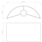 Astro 5026002 lámpabura fekete szövet