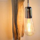 Creative-Cables Félgömb 25925 lámpaizzótartó foglalatok króm