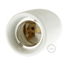 Porcelán E27 lámpatartó készlet