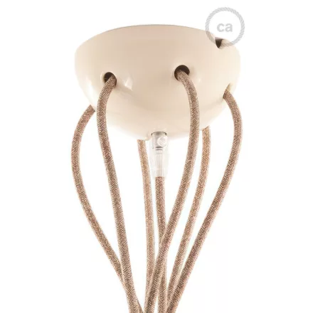 Creative Cables mennyezeti rózsa Kerámia 7 lyukas mennyezeti rozetta készlet 83-RC002