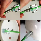 Creative Cables mennyezeti rózsa Kerámia 7 lyukas mennyezeti rozetta készlet 83-RC002