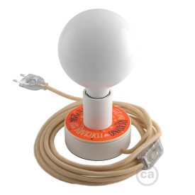   Creative Cables design lámpa Posaluce MINI-UFO kétoldalas Pemberley Pond fából ABLB10BLEUTRN06CDW01P