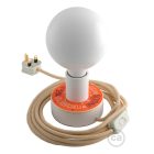 Creative Cables design lámpa Posaluce MINI-UFO kétoldalas Pemberley Pond fából ABLB10BLINBRN06CDW01P