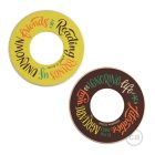 Creative Cables design lámpa Posaluce MINI-UFO kétoldalas Pemberley Pond fából ABLB10BLINBRN06CDW04P