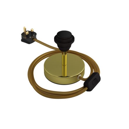 Creative Cables lámpatest Alzaluce lámpaernyőhöz ABM21E05GOFINNRM05