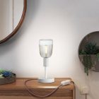 Creative Cables asztali lámpa Alzaluce Tiche fém asztali lámpa ABM21E10VBODINBRS83-L