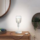 Creative Cables asztali lámpa Alzaluce Tiche fém asztali lámpa ABM21E10VBOLEUBRS83-L