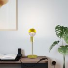 Creative Cables asztali lámpa Alzaluce félcsésze fém asztali lámpa ABM21E20GODINNERM42-L