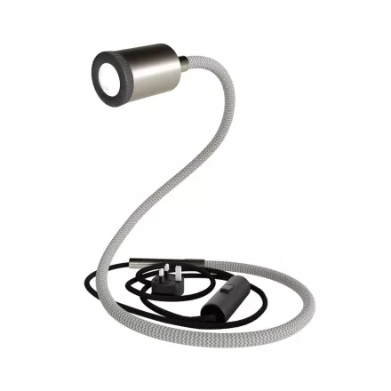 Creative Cables spotlámpa GU1d-egy rugalmas lámpa talp nélkül, mini LED spotlámpával ABSMFLTISRM75GUTISINNRM04-L LED