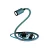 Creative Cables spotlámpa GU1d-one Pastel állítható lámpa talp nélkül, mini LED spotlámpával ABSMFLVNRM78GUPEINNRC21-L LED