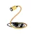 Creative Cables spotlámpa GU1d-one Pastel állítható lámpa talp nélkül, mini LED spotlámpával ABSMFLVNRM79GUMUINNRM04-L LED