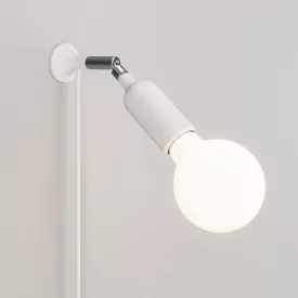   Creative Cables fali lámpa MAG-Y fali lámpa csuklóval és szilikon lámpatartóval, kapcsolóval