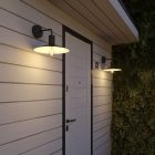 Creative Cables mennyezeti lámpa Fermaluce Modulair ELEGANT lámpaernyőhöz L alakú hosszabbítással, mennyezeti rozettával és APE2BK02-L IP65