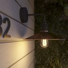 Creative Cables lámpatest Fermaluce Modulair L alakú hosszabbítással, lengő lámpaernyővel és lámpatartóval IP65 APE2NEPAM13VRL-L réz