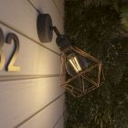 Creative Cables lámpatest Fermaluce Modulair gyémánt lámpaernyővel, állítható csatlakozóval és lámpatartóval, IP65 vízálló