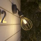 Creative Cables lámpatest Fermaluce Modulair csepp alakú lámpaernyővel, állítható csatlakozóval és IP65 vízálló APE2TBSNEPAM06GO-L