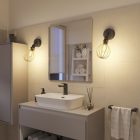 Creative Cables lámpatest Fermaluce Modulair csepp alakú lámpaernyővel, állítható csatlakozóval és IP65 vízálló APE2TBSNEPAM06GO-L