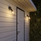 Creative Cables lámpatest Fermaluce Modulair csepp alakú lámpaernyővel, állítható csatlakozóval és IP65 vízálló APE2TBSNEPAM06RA