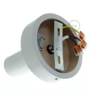 Creative Cables design lámpa Fermaluce Wood M, festett fa sík lámpa falához vagy mennyezetéhez APL02FB16-L