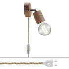 Creative Cables design lámpa Spostaluce lámpa állítható fa csatlakozó APL2FC2L01TTISEUTTN06-L