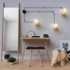 Creative Cables foglalat Spostaluce, fém fényforrás E27 menetes lámpafoglalattal, szövetkábel és oldalsó furatokkal APM1FC1LBRPMB3RL03-L