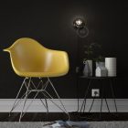 Creative Cables lámpakábel Spostaluce, fém fényforrás szövetkábellel és oldalsó furatokkal APM1FC2LBR3RL03