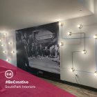 Creative Cables lámpakábel Spostaluce, fém fényforrás szövetkábellel és oldalsó furatokkal APM1FC2LGO3RC04-L