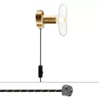 Creative Cables design lámpa Spostaluce fém lámpa APM1FC2LOTSINNERM42-L