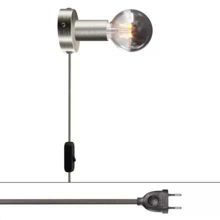Creative Cables design lámpa Spostaluce fém lámpa APM1FC2LTISEUNRM26-L