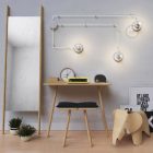 Creative Cables lámpakábel Spostaluce, fém fényforrás szövetkábellel és oldalsó furatokkal APM1FC2LVB3RM01