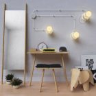 Creative Cables foglalat Spostaluce, fém fényforrás E27 menetes lámpafoglalattal, szövetkábel és oldalsó furatokkal APM1FC2LVBPBB3RM01-L