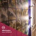 Creative Cables lámpakábel Spostaluce Metal 90°, állítható fényforrás szövetkábellel és oldalsó furatokkal APM2FC2LBRTBR3RL03