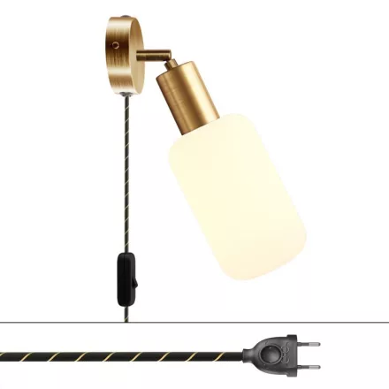 Creative Cables design lámpa Spostaluce lámpa állítható fémcsukló APM2FC2LOTSTOTSEUNERM42-L