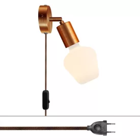   Creative Cables design lámpa Spostaluce lámpa állítható fémcsukló APM2FC2LRASTRASEUNERM66-L