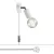Creative Cables asztali lámpa Spostaluce Lamp adjustable metal Joint APM2FC2LVBOTCRINBRC01-L