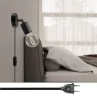 Creative Cables design lámpa Spostaluce lámpa állítható fémcsukló APM2FC2LVNTBREUNRC04-L