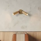 Creative Cables lámpatest Lámpa 2 spotlámpával, Tub-E14 lámpaernyővel és kerek rozettával