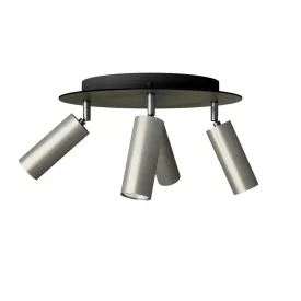   Creative Cables lámpatest Lámpa 4 spotlámpával, Tub-E14 lámpaernyővel és kerek Rose-One XXL-lel APM2R1094TBSTISSPOTTIS