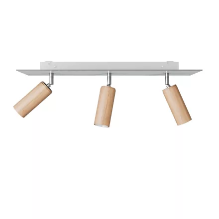 Creative Cables lámpatest Lámpa 3 spotlámpával, Tub-E14 lámpaernyővel és téglalap alakú Rose-One XXL-lel APM2RE1023TBSCRSPOTLE