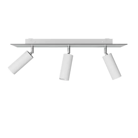 Creative Cables lámpatest Lámpa 3 spotlámpával, Tub-E14 lámpaernyővel és téglalap alakú Rose-One XXL-lel APM2RE1023TBSCRSPOTVBO