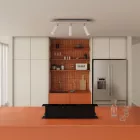 Creative Cables lámpatest Lámpa 3 spotlámpával, Tub-E14 lámpaernyővel és téglalap alakú Rose-One XXL-lel APM2RE1023TBSCRSPOTVBO