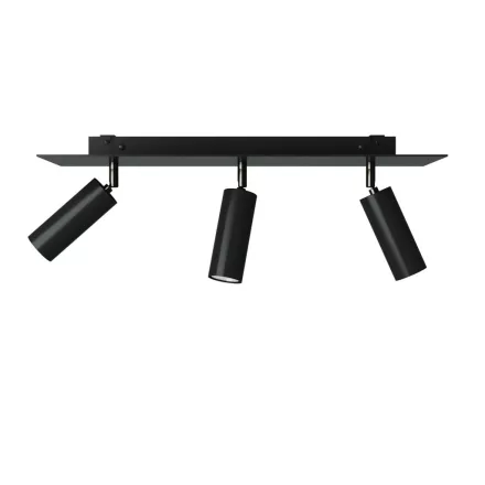 Creative Cables lámpatest Lámpa 3 spotlámpával, Tub-E14 lámpaernyővel és téglalap alakú Rose-One XXL-lel APM2RE1033TBSBRSPOTVN-L