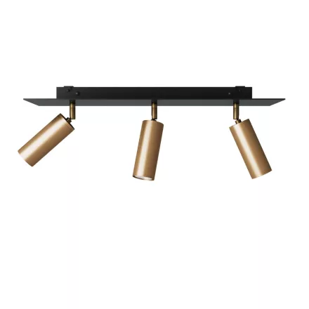 Creative Cables lámpatest Lámpa 3 spotlámpával, Tub-E14 lámpaernyővel és téglalap alakú Rose-One XXL-lel APM2RE1033TBSOTSSPOTOTS